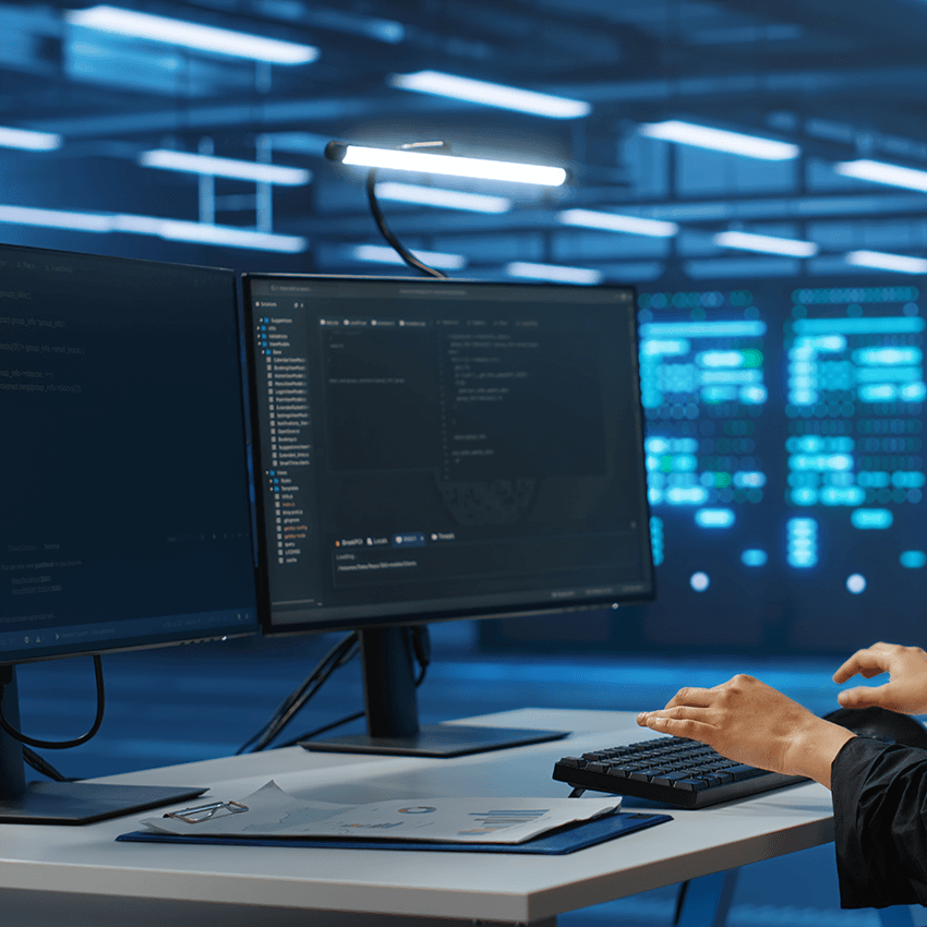 Détection — analyse en salle serveurs